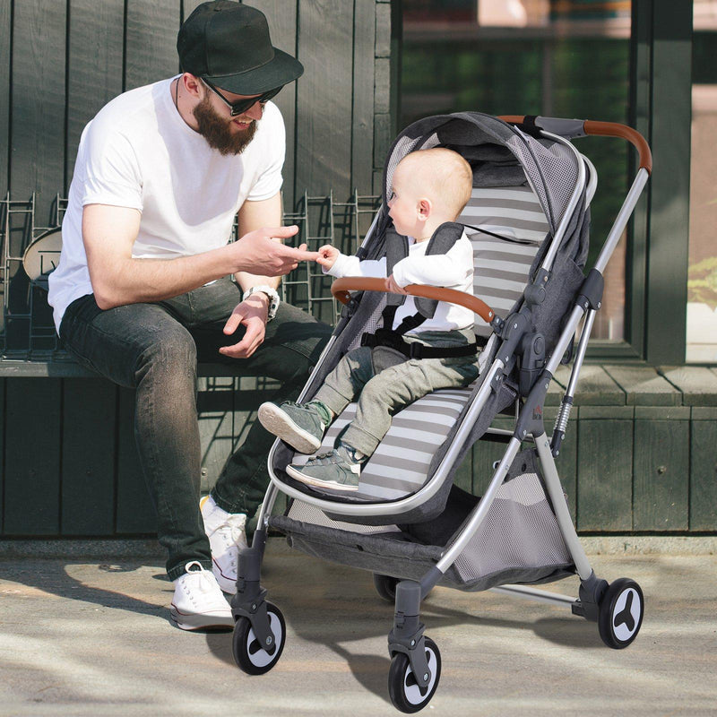 Passeggino Duo per Bambini 0-36 mesi Reclinabile  B-Pop