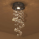 Lampadario a Sospensione in Cristallo 20x48 cm  Malin