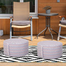 Pouf Gonfiabile da Giardino Ø53x25 cm  BeColour