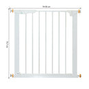Cancelletto Sicurezza Regolabile per Cani 74-95 cm  PetSafe Bianco