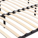 Rete Letto 26 Doghe in Legno di Pioppo,135x185x20 cm  Slat