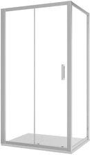 Box Doccia Angolare 80x100 cm Cristallo Trasparente 6mm H185 Rizzetti Picture