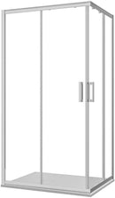 Box Doccia Angolare 70x120 cm in Cristallo Trasparente 6mm H200 Rizzetti Rome