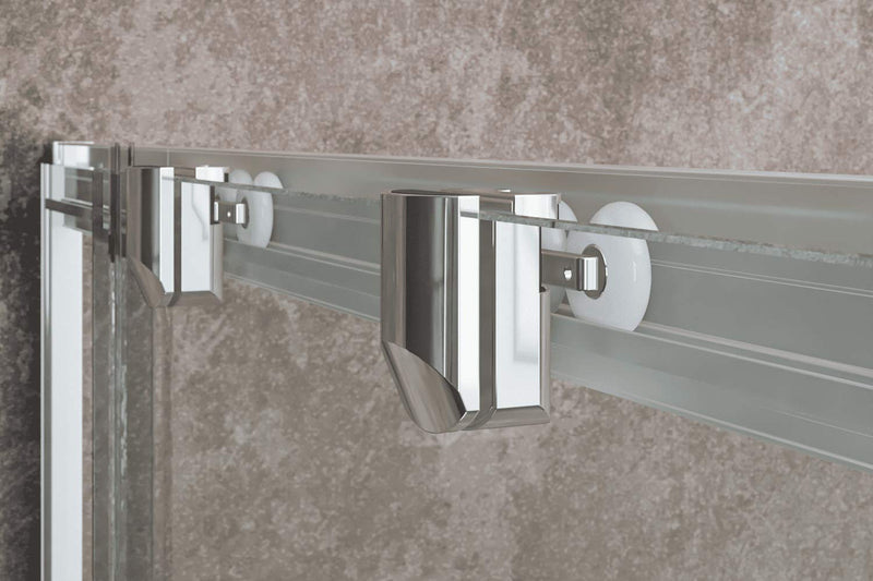 Box Doccia Angolare in Cristallo Trasparente 6mm H200 Rizzetti Rome Varie Misure