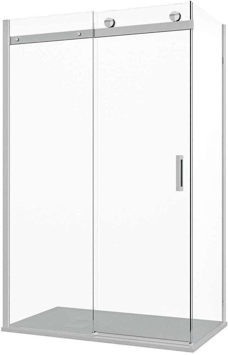 Box Doccia Angolare 70x140 cm in Cristallo Trasparente 8mm H190 Rizzetti Shangai