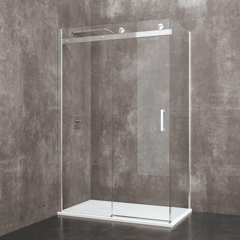 Box Doccia Angolare in Cristallo Trasparente 8mm H190 Rizzetti Shangai Varie Misure