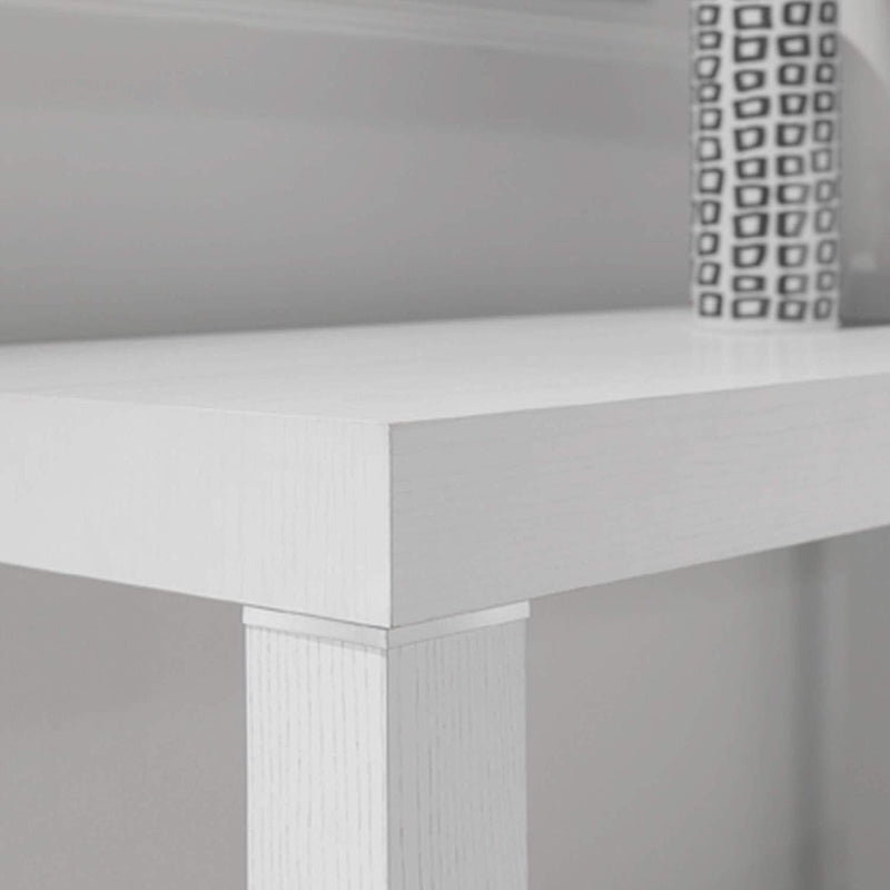 Consolle Allungabile H75x90x50/300 cm Rizzetti Adige Bianco Pori Aperti