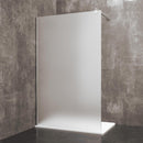 Parete Doccia Walk In Cristallo Satinato 8mm H195 Rizzetti Damien 70x195 cm