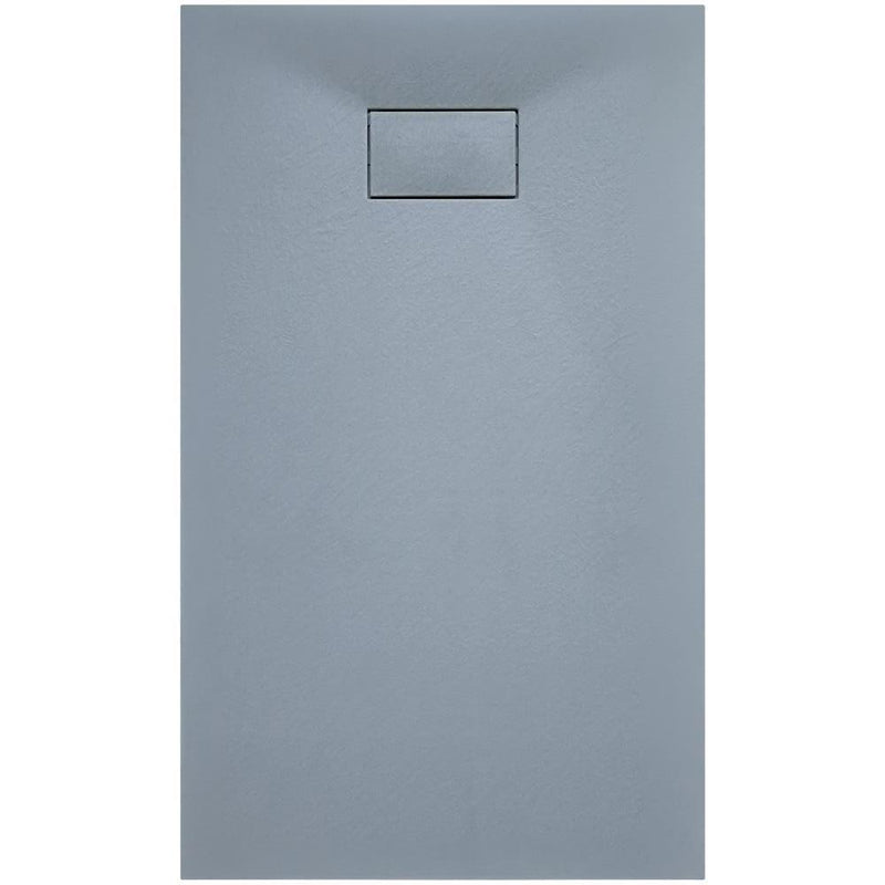 Piatto Doccia 80x140 cm Effetto Pietra Rizzetti Muse Ardesia Grigio