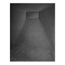 Piatto Doccia 90x140 cm Effetto Pietra Rizzetti Muse Ardesia Nero