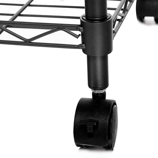 sconto Scaffale 3 Ripiani in Metallo con Ruote Rizzetti Jupiter