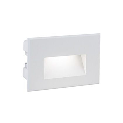 Lampada Segna Passo Rettangolare da Incasso a Parete a LED 3W 3000K Sovil Bianco online