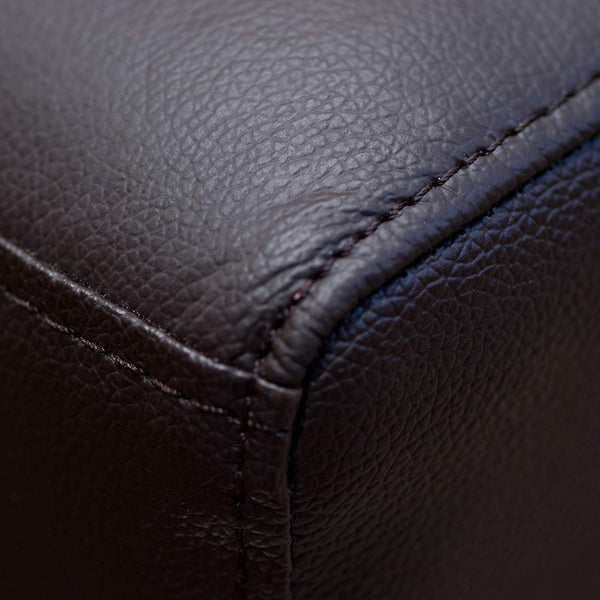 Poltrona in Similpelle 76x70x70 cm Struttura Acciaio Rizzetti Optima Marrone online