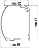 Zanzariera a Rullo per Finestre Rizzetti Jupiter Oro Varie Misure
