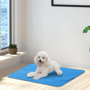 Tappetino Refrigerante per Cani 90x45 cm con Sistema Auto-Raffreddamento  Blu
