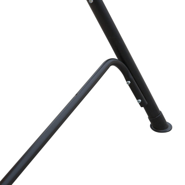 prezzo Dondolo da Giardino 2 Posti per Giardino con Tavolino  Nero e Beige