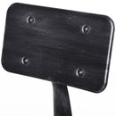 Sgabello Girevole Regolabile in Acciaio  Grigio