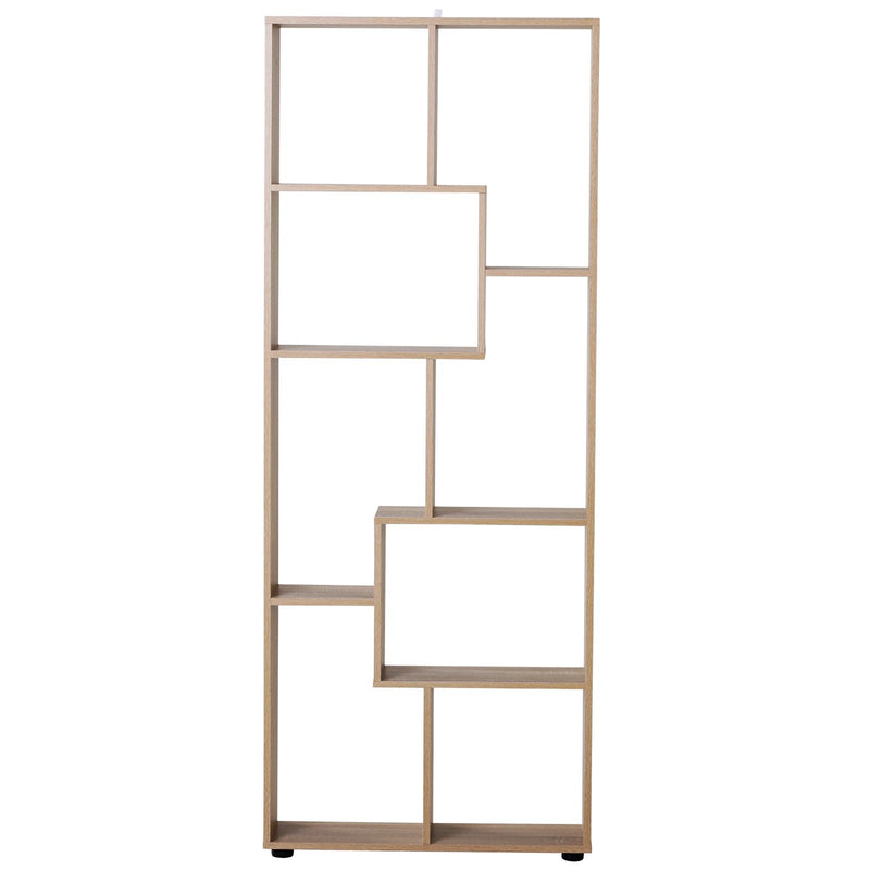 Libreria 8 Ripiani 70x24x178 cm in Legno  Marrone