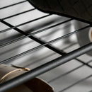 Appendiabiti Panchina per Ingresso con Scarpiera 72x34x185 cm in Legno MDF e Metallo 