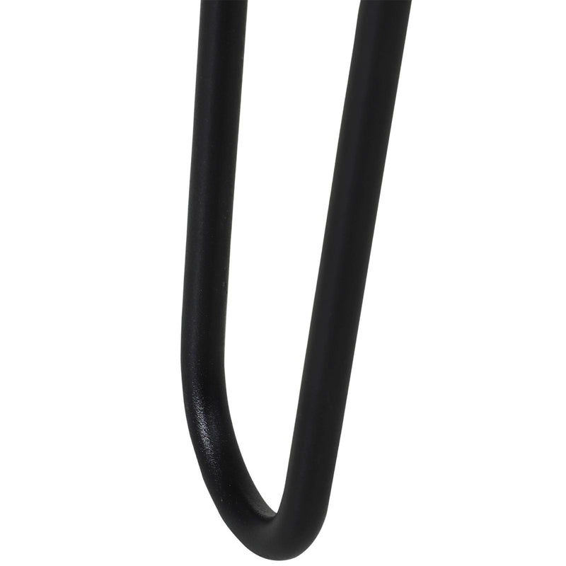 Tavolo da Giardino Ø39x45 cm in Legno di Quercia e Metallo 