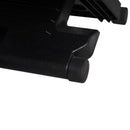 Poggiapiedi da Ufficio Altezza Regolabile 10-16,5 cm  Nero