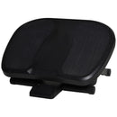 Poggiapiedi da Ufficio Altezza Regolabile 10-16,5 cm  Nero