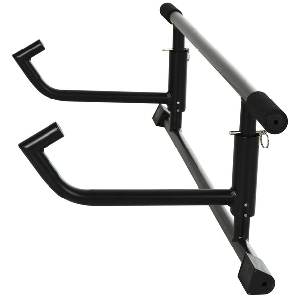 Barra Trazioni a Parete in Acciaio Max 110Kg 102x35x25 cm  Nero prezzo