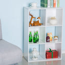 Libreria 3 Ripiani 91,5x29,5x61,5 in Legno  Bianco