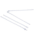 Dondolo Sospeso 2 Posti da Giardino in Metallo   Nero