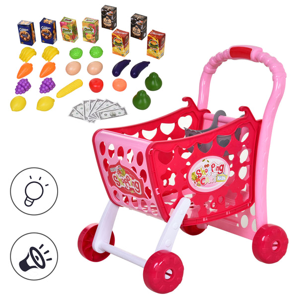 online Carrello Giocattolo Spesa per Bambini 41,5x33,5x48,5 cm  Rosa