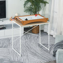 Tavolo da Hockey Portatile con Ventilatore e Accessori 72,5x40x10,5 cm 