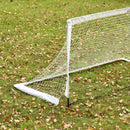 Porta da Calcio Portatile con Rete 186x90x89 cm  Bianca