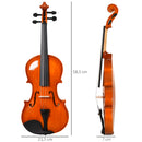 Violino 4/4 per Adulti con Custodia e Accessori  