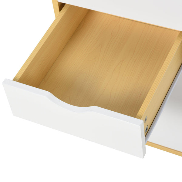 Cassettiera per Ufficio 35x40x65,5 cm con Ruote 3 Cassetti online