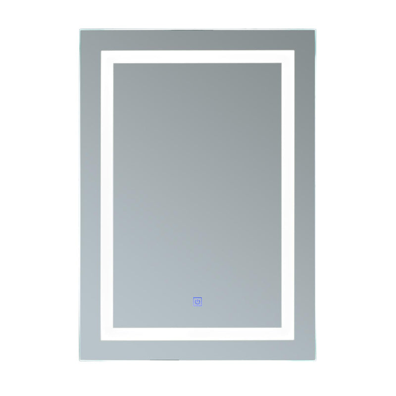 Specchio da Bagno con Luce LED 60x80x4 cm 