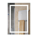 Specchio da Bagno con Luce LED 60x80x4 cm 