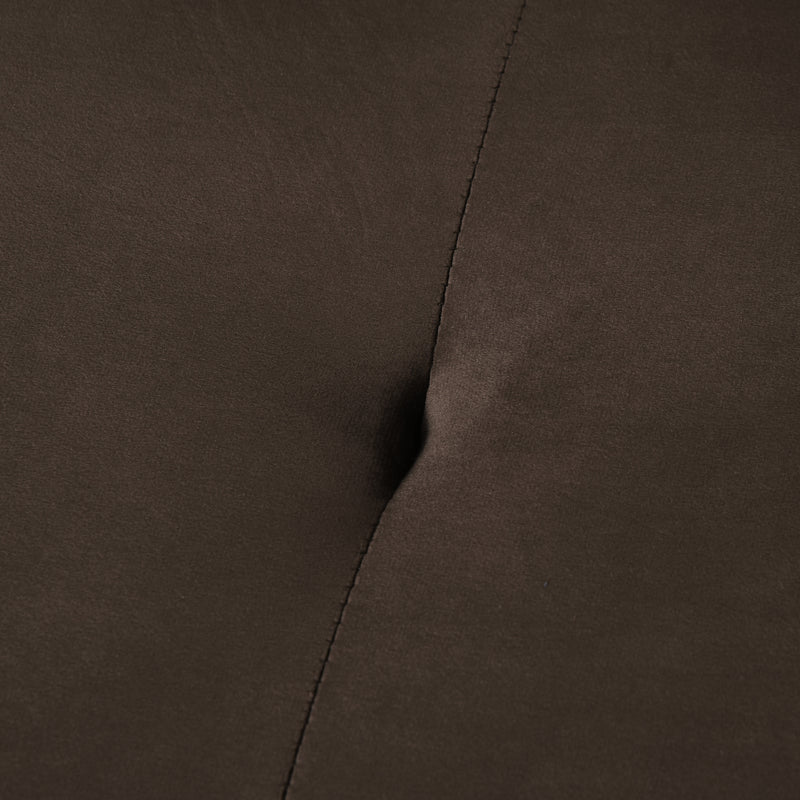 Divano Letto 2 Posti in Tessuto 170x76x72,5 cm  Marrone