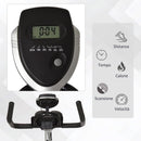 Cyclette per Allenamento Cardio Trainer con Monitor LCD   Nera