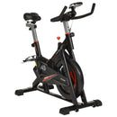 Cyclette per Allenamento Cardio Trainer con Monitor LCD   Nera
