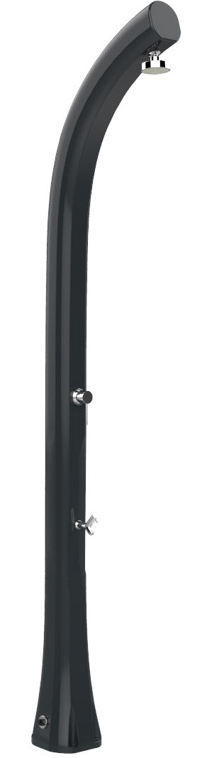 Doccia Solare da Esterno Giardino 30L Miscelatore e Lavapiedi Arkema Jolly Plus Grigio Antracite online