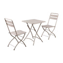 Set Tavolino e 2 Sedie Pieghevoli da Giardino Mia Talpa