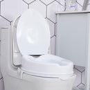 Sedile Rialzo per WC 35x40x16 cm in Polipropilene  Bianco