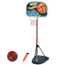 Set Canestro per Bambini con Palla da Basket e Pompa Gonfiaggio 