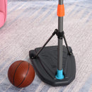 Set Canestro per Bambini con Palla da Basket e Pompa Gonfiaggio 