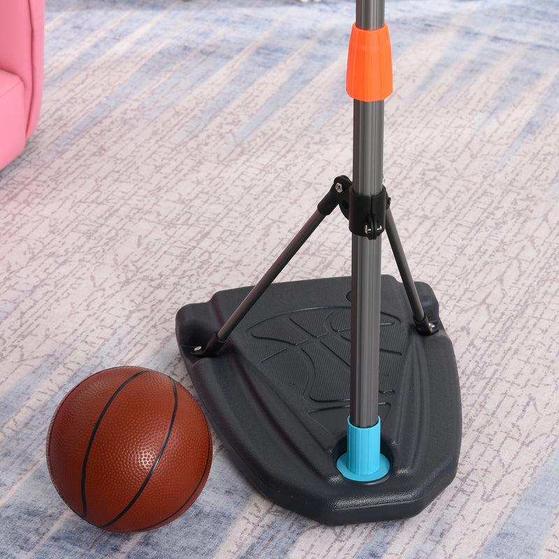 Set Canestro per Bambini con Palla da Basket e Pompa Gonfiaggio 
