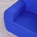 Poltroncina Mini per Bambini 53x35x44,5 cm in Cotone  Blu