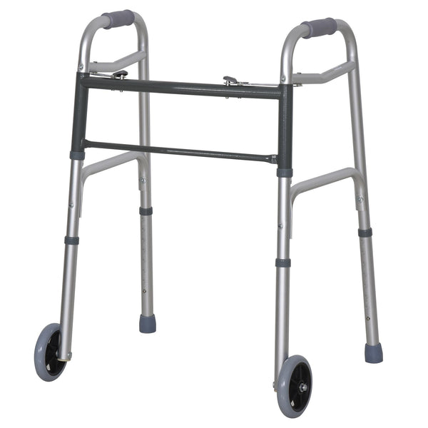 acquista Deambulatore Pieghevole in Alluminio con Ruote