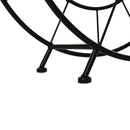 Cantinetta Portabottiglie in Metallo 50,5x35x73 cm 18 Bottiglie  Nero