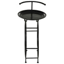 Cantinetta Portabottiglie in Metallo 50,5x35x73 cm 18 Bottiglie  Nero