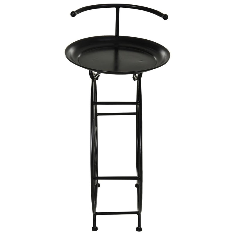 Cantinetta Portabottiglie in Metallo 50,5x35x73 cm 18 Bottiglie  Nero